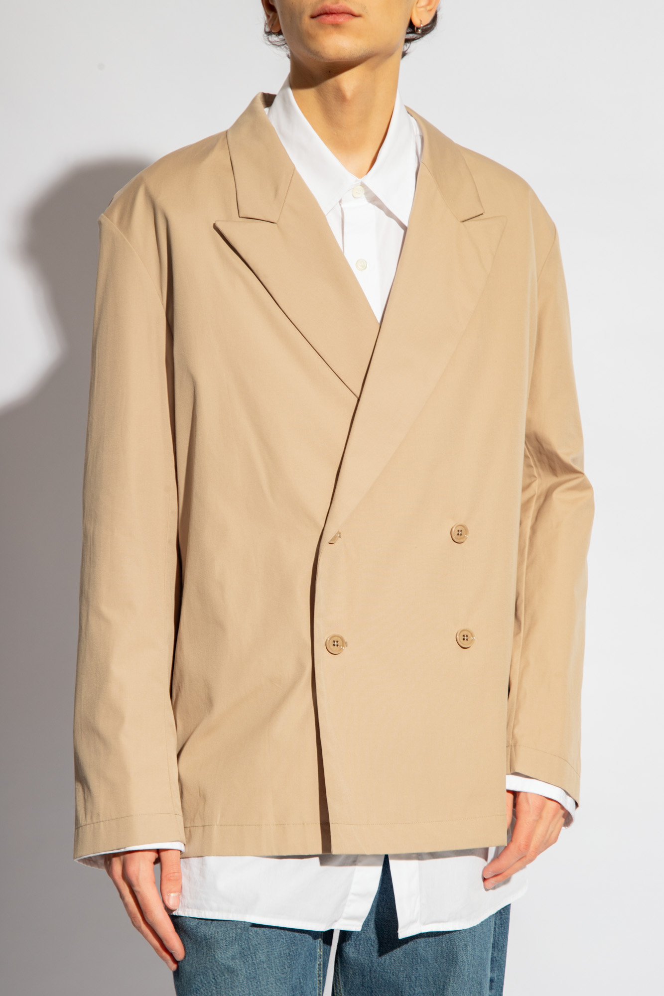 Dries van noten on sale double breasted coat